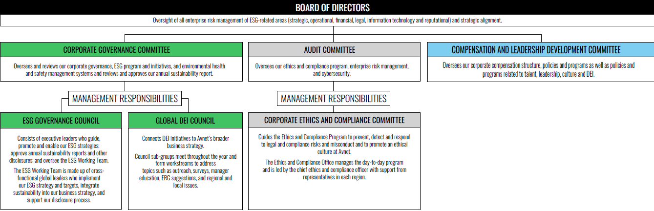 ESG Governance diagram