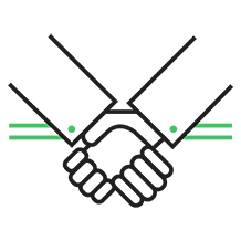 shaking hands